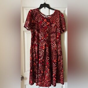 LuLaRoe Amelia Dress 3XL